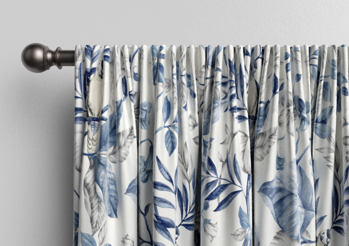 Iquitos, Indigo - Made to Measure Curtains - Image 9
